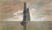 Joseph Mallord William Turner Sailing vessel at sea (mk31) china oil painting artist